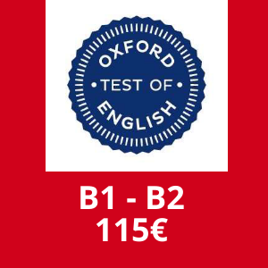 Examen Oxford B1-B2
